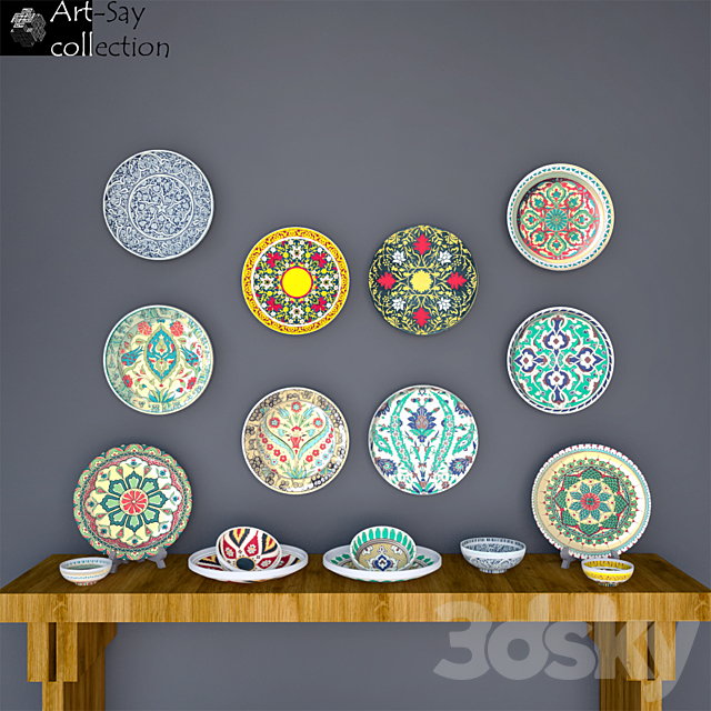 Persian set by Art-Say collection 3DSMax File - thumbnail 2