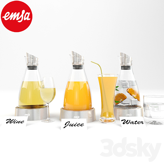 Pitcher company Emsa (EMSA FLOW) 3DSMax File - thumbnail 1