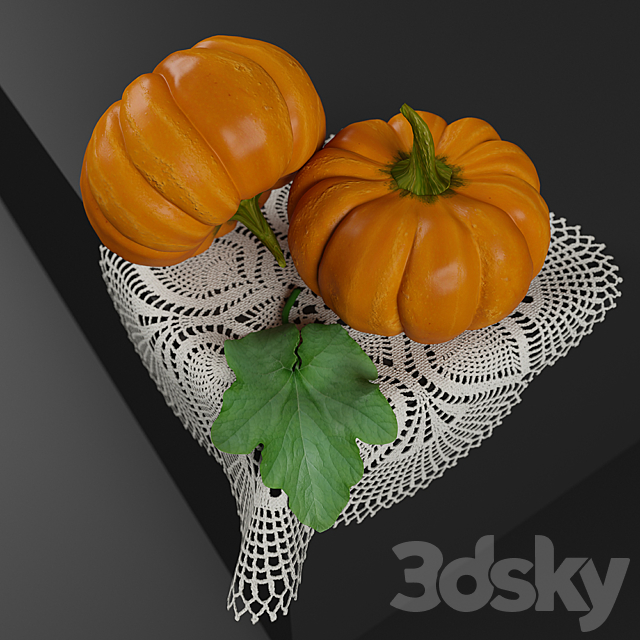 Pumpkin 3DSMax File - thumbnail 2