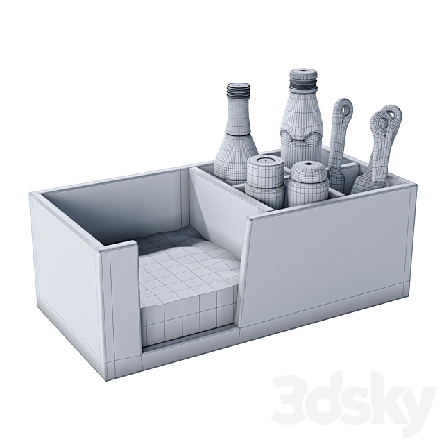 Restaurant set 2 3DSMax File - thumbnail 3