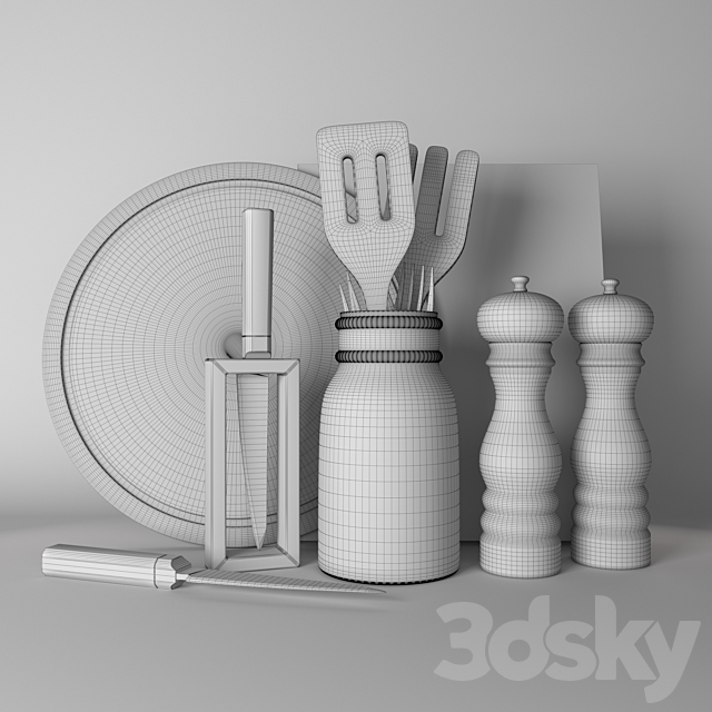 set knife 3ds Max - thumbnail 3