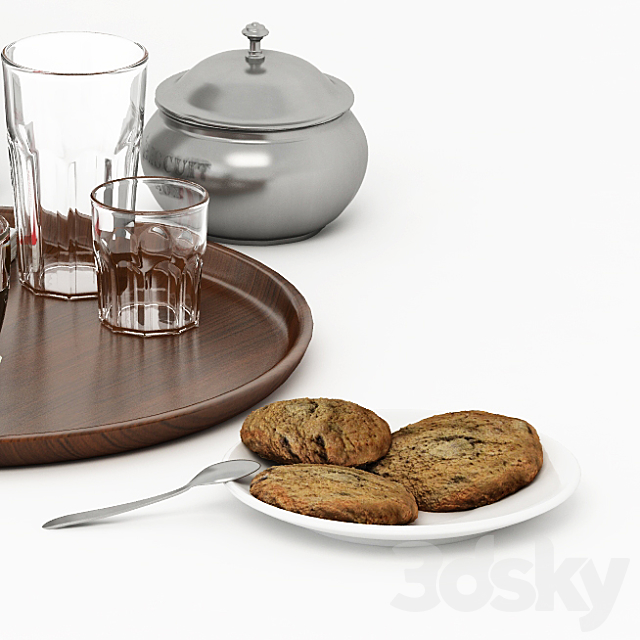 Table Composition 3DSMax File - thumbnail 2