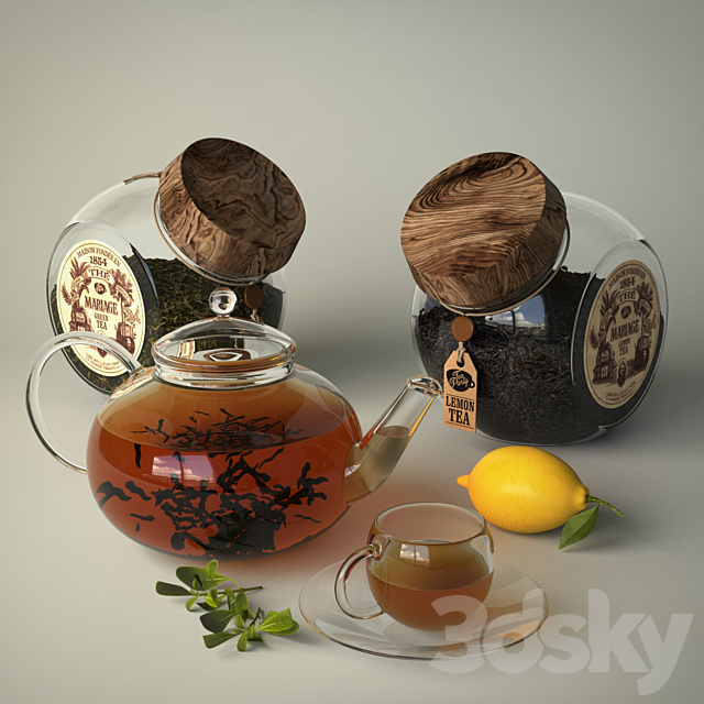 Tea 3DSMax File - thumbnail 1