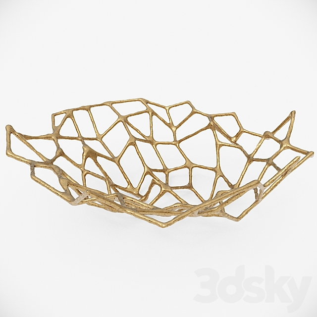 Tom Dixon Large Bone Bowl 3DS Max Model - thumbnail 2