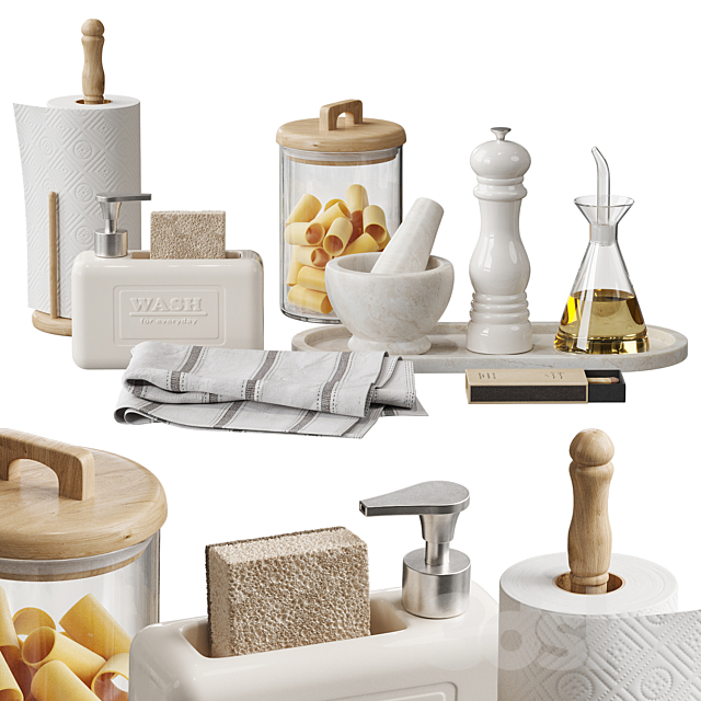 Zara Home kitchen decor NG3 3DS Max Model - thumbnail 3