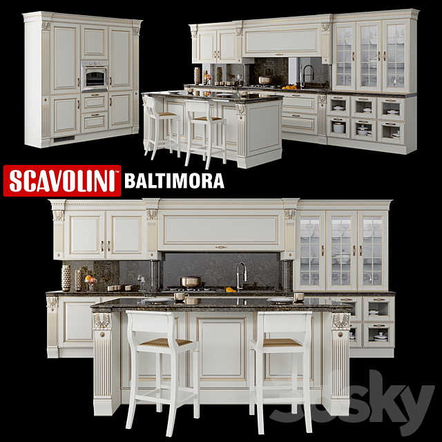 Scavolini Baltimora 3DSMax File - thumbnail 1