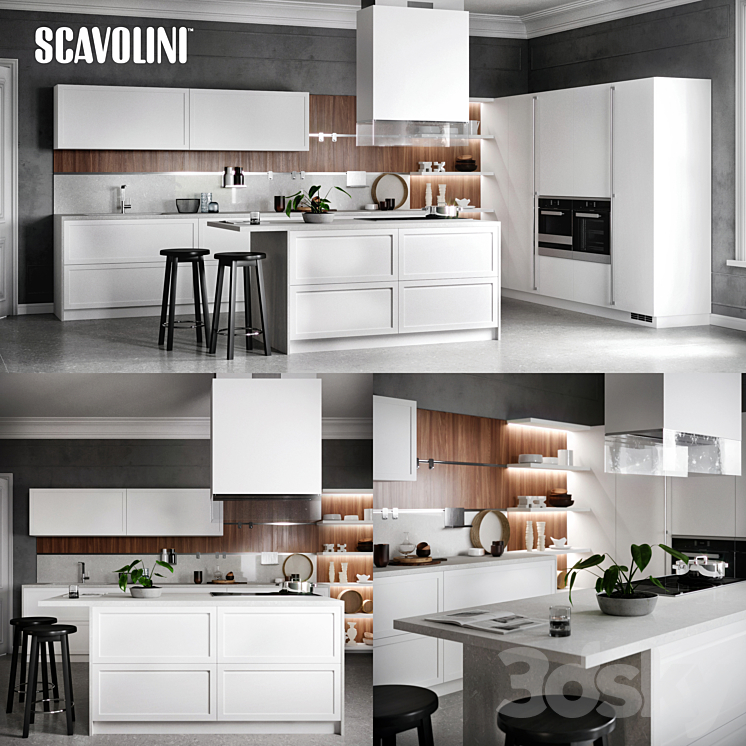 Scavolini | Carattere 3DS Max - thumbnail 1