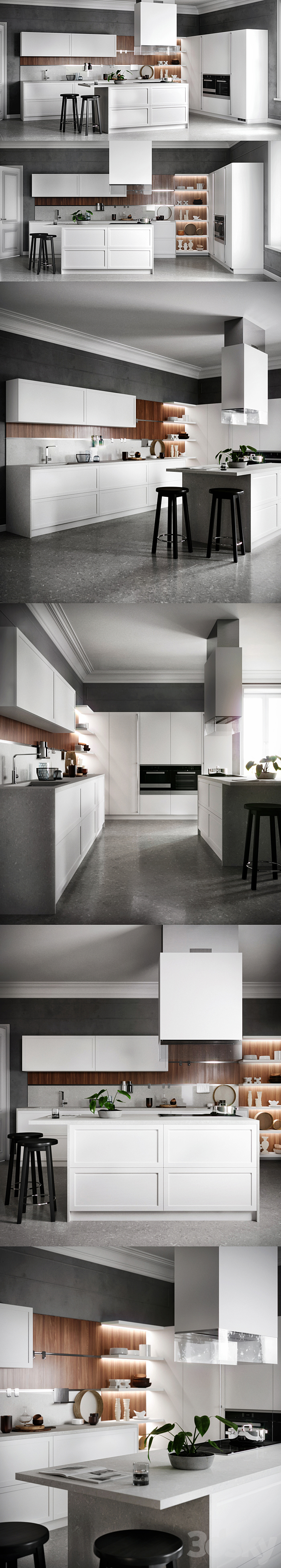 Scavolini | Carattere 3DS Max - thumbnail 2