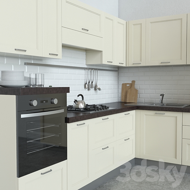 Scavolini Colony Kitchen 3DSMax File - thumbnail 3