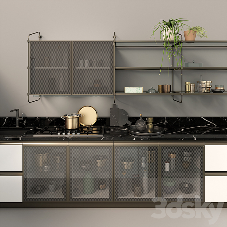 Scavolini Diesel Open Workshop 3DS Max - thumbnail 2