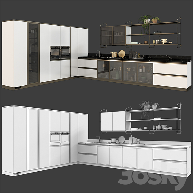 Scavolini Diesel Open Workshop 3DSMax File - thumbnail 3