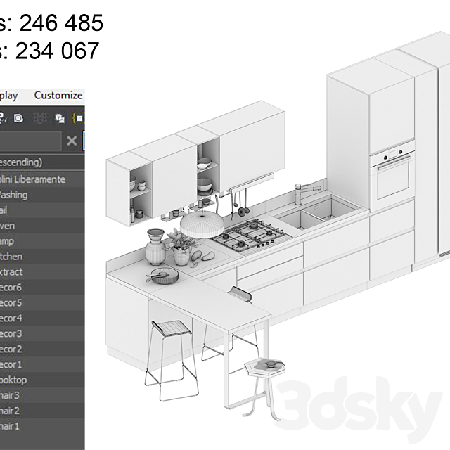 Scavolini LiberaMente 3DSMax File - thumbnail 3