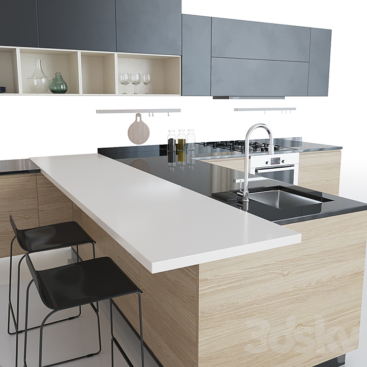 Scavolini Motus 3DS Max - thumbnail 2