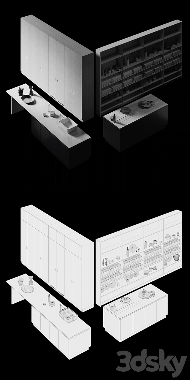 Scavolini Qi 3DSMax File - thumbnail 3