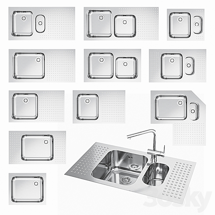 BARAZZA SET 14 3DS Max - thumbnail 1