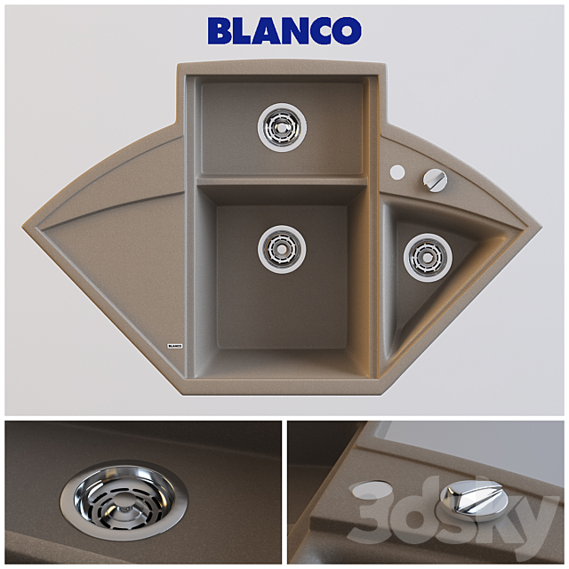 Blanco Axia II 9E 3DSMax File - thumbnail 1