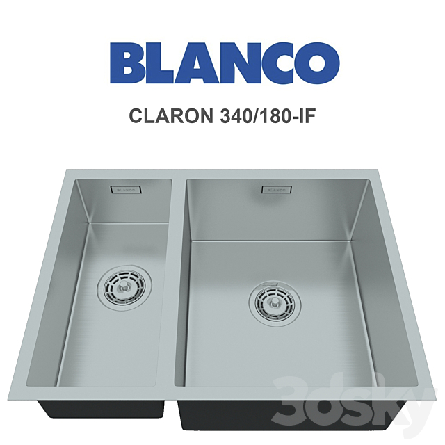 Blanco Claron 340 \\ 180-IF \\ N 3DSMax File - thumbnail 1