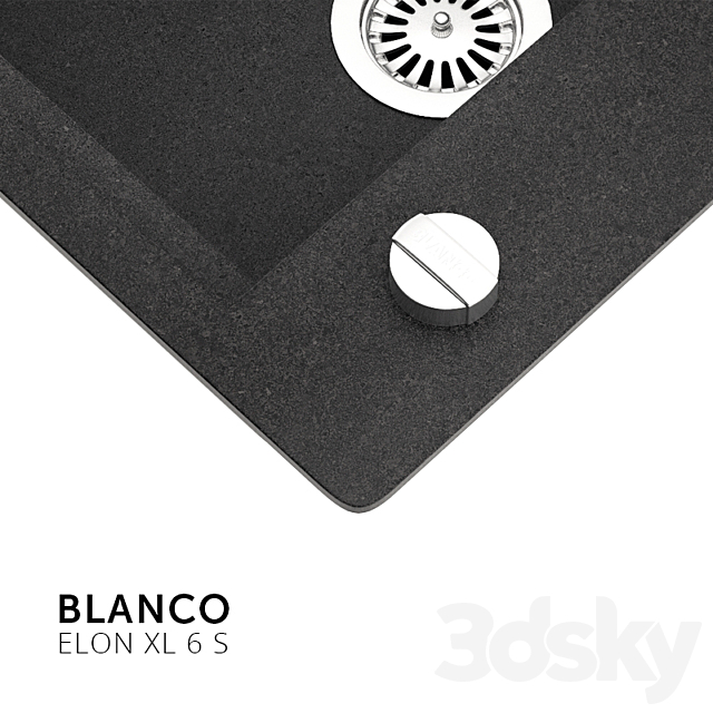 BLANCO ELON XL 6 S 3DS Max Model - thumbnail 3