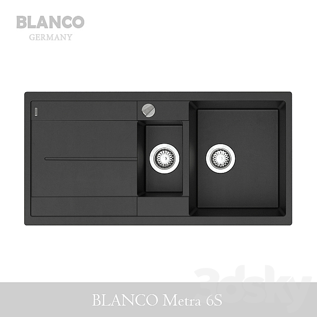 Blanco Metra 6S 3DS Max Model - thumbnail 2