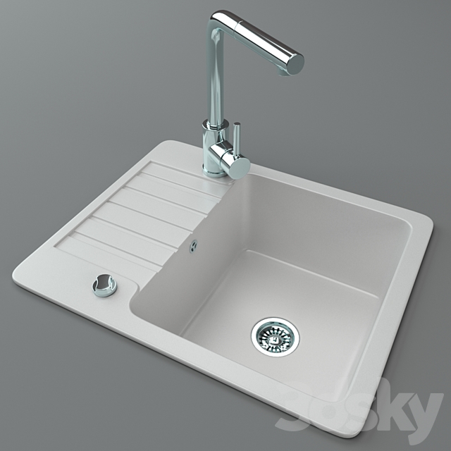 Kitchen Sink 3DSMax File - thumbnail 1