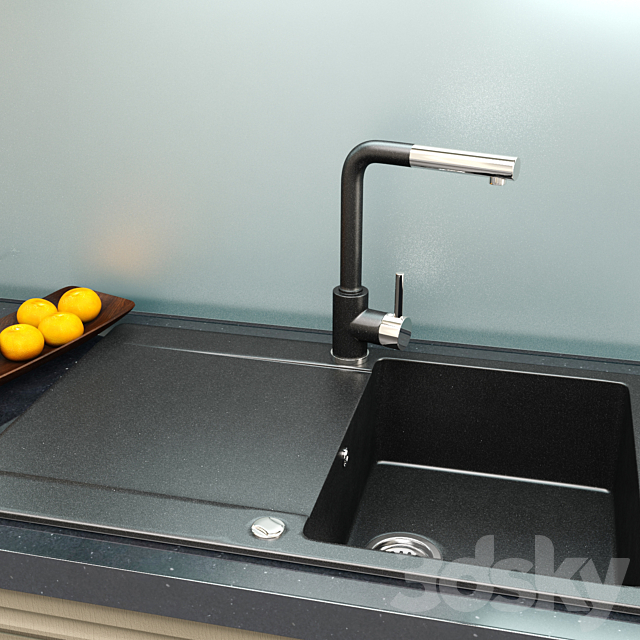 Kitchen Sink 3DSMax File - thumbnail 2