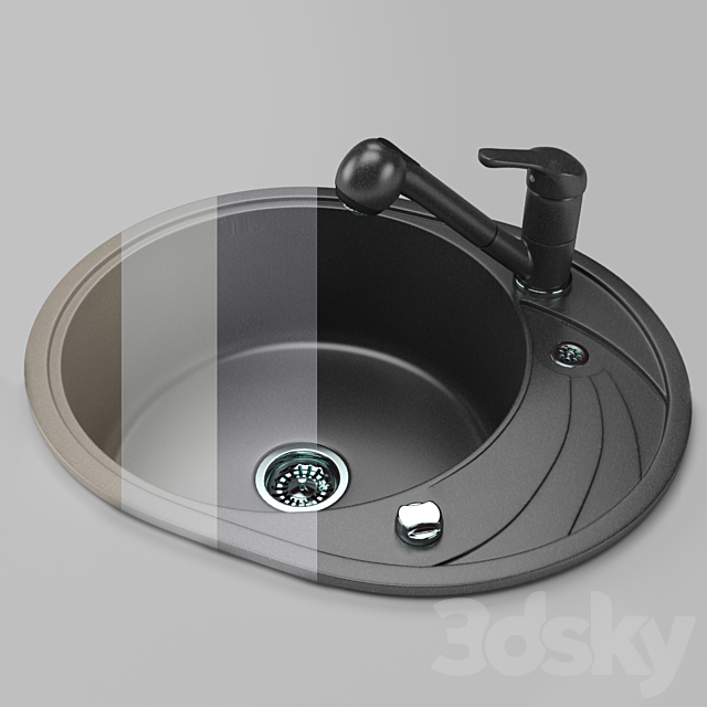 Kitchen Sink 3DSMax File - thumbnail 2