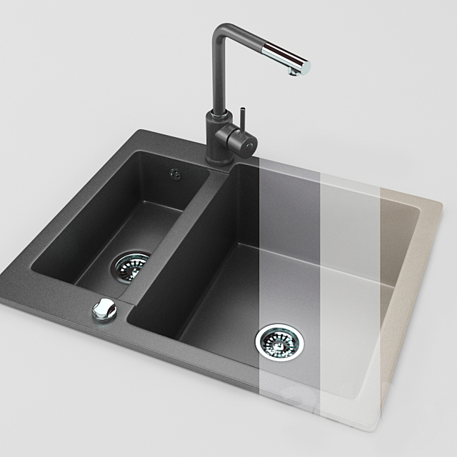 Kitchen Sink 3DSMax File - thumbnail 2