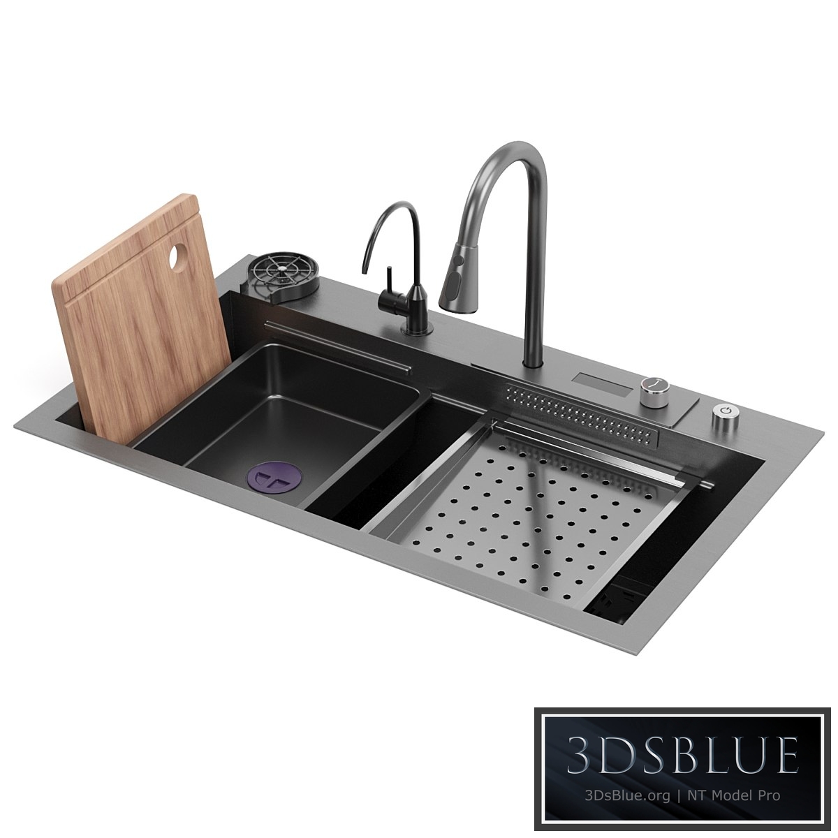 RIBANEDY kitchen sink 3DS Max - thumbnail 3