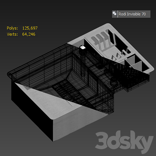 Rodi Elite Invisible 70 3DSMax File - thumbnail 7