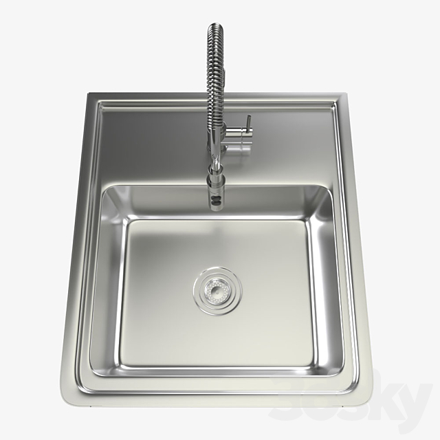 Sink Bredshon Wimmern mixer 3ds Max - thumbnail 3