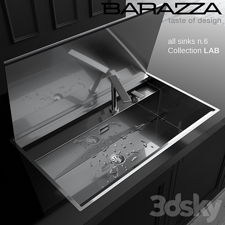 Sink by Barazza – Collection LAB 3DS Max Model - thumbnail 1