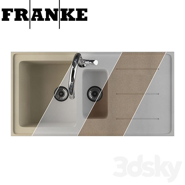 Sink Franke Impact IMG 651 3ds Max - thumbnail 2