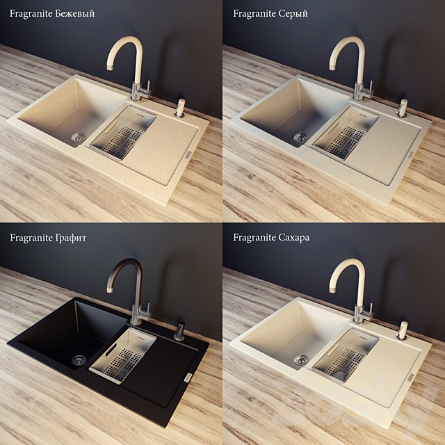 Sink FRANKE Maris 3DSMax File - thumbnail 2