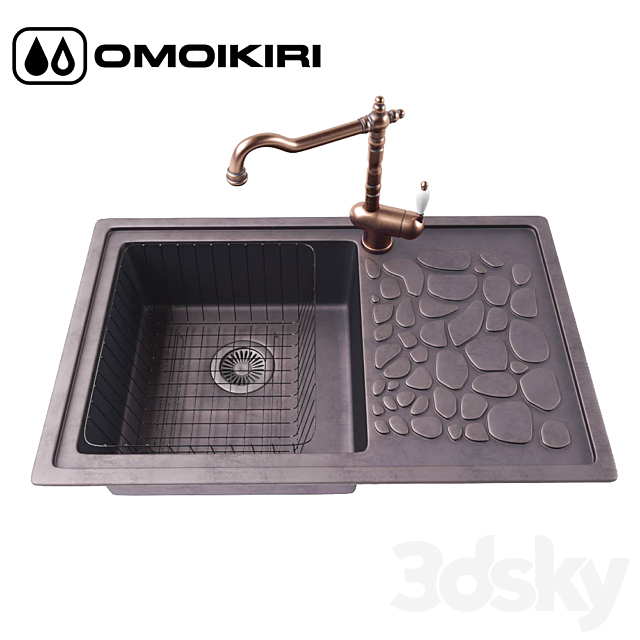 Wash TAKATSU _ mixer KYOTO B _ cart: CO-01-IN 3DSMax File - thumbnail 1