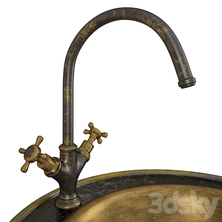 washbasin 3DS Max - thumbnail 2