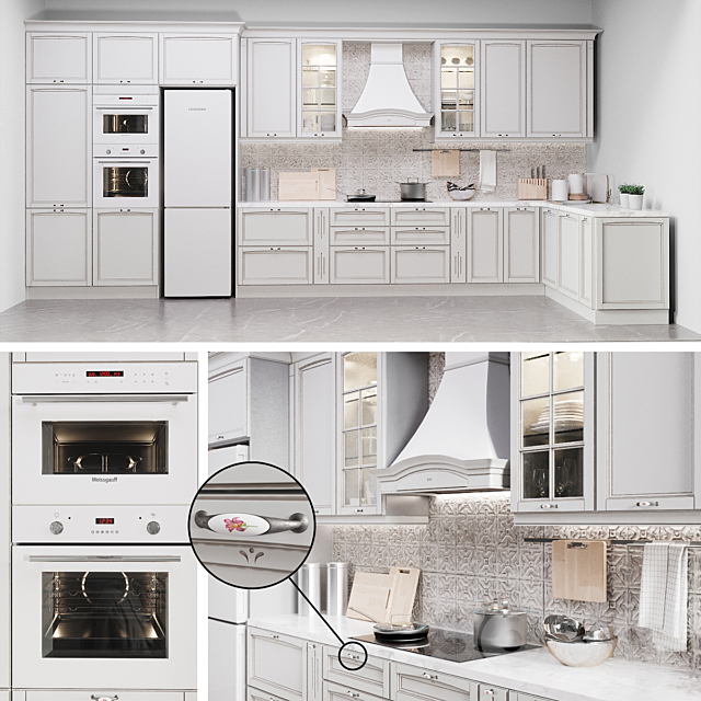 Stylish Kitchens Lily 3DSMax File - thumbnail 1