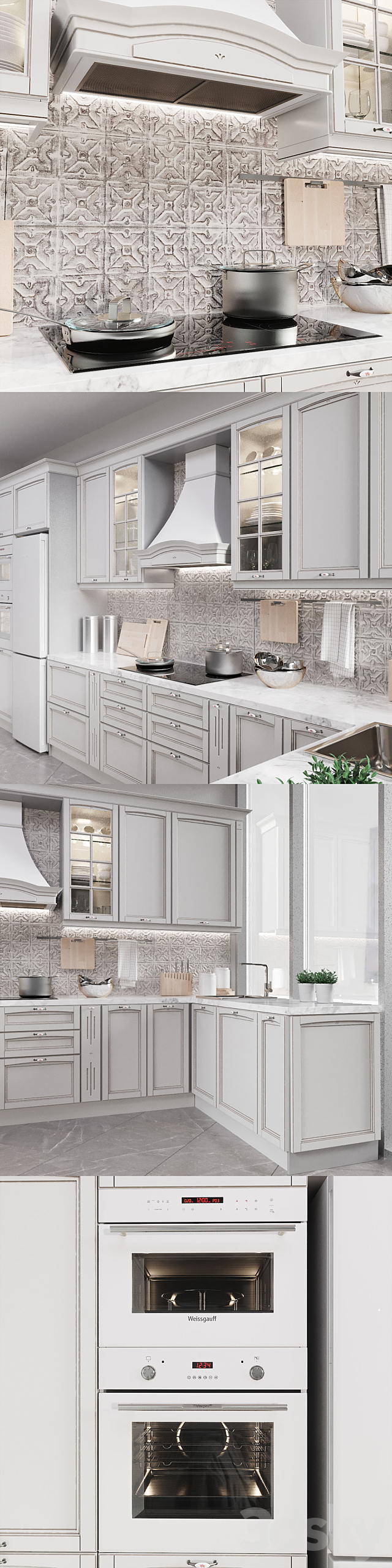 Stylish Kitchens Lily 3DSMax File - thumbnail 2