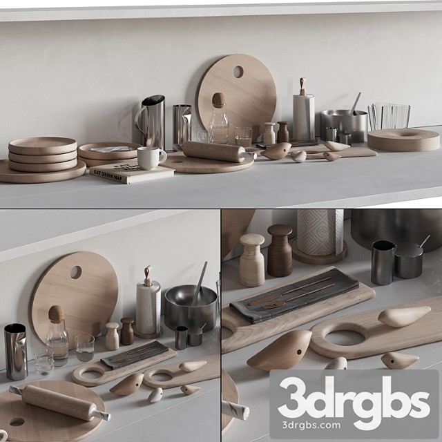 067 kitchen decor set accessories 02 - thumbnail 1