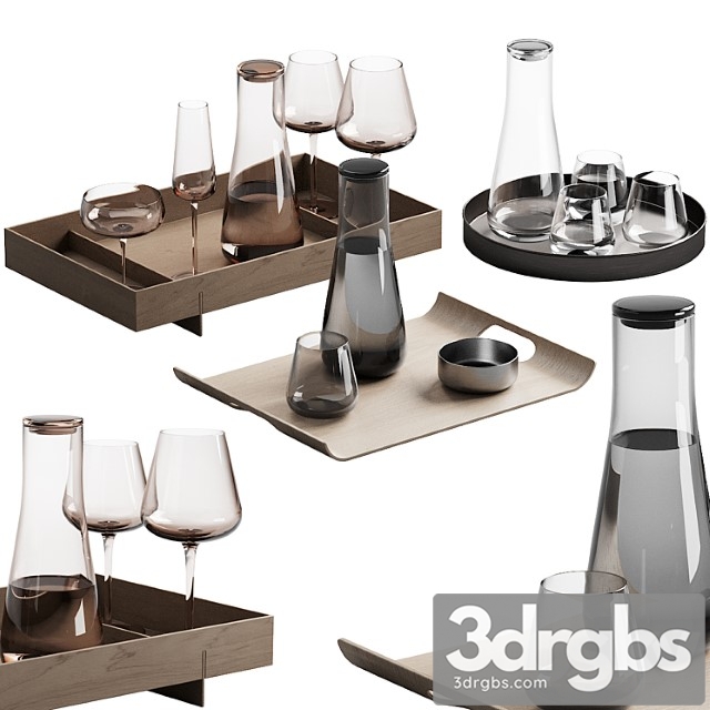 270 Dishes Decor Set 12 BELO by Blomus P01 3dsmax Download - thumbnail 1