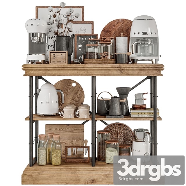 Accessories smeg 06 3dsmax Download - thumbnail 1