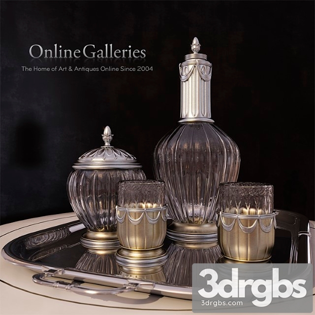 Antique set 3dsmax Download - thumbnail 1