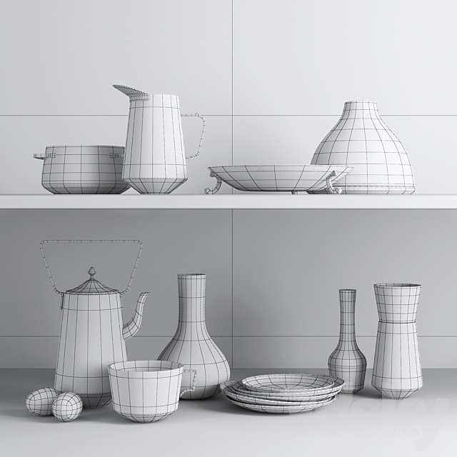 AtelierNL Polderceramics 3DS Max Model - thumbnail 2