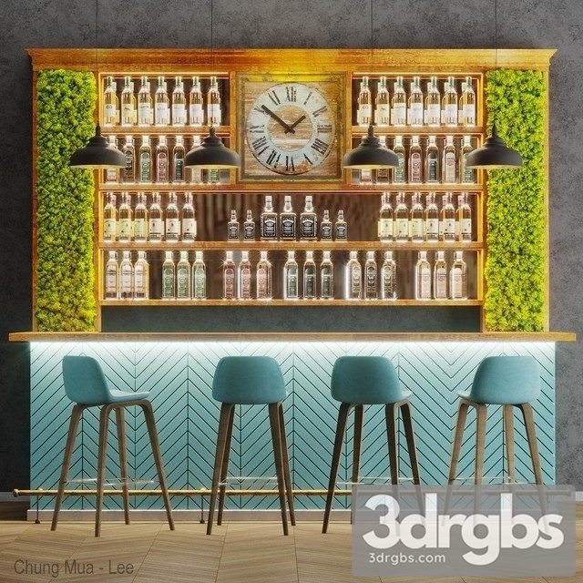 Bar Stool Eco Loft 3dsmax Download - thumbnail 1