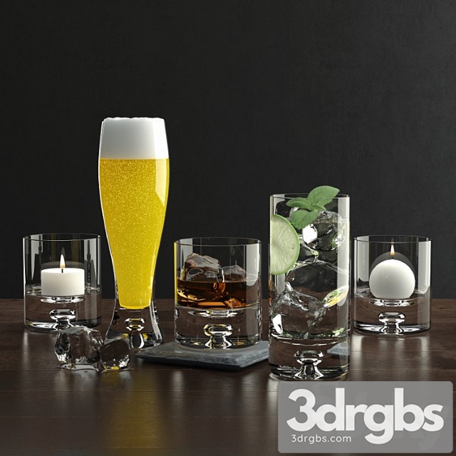 Barware collection 3dsmax Download - thumbnail 1