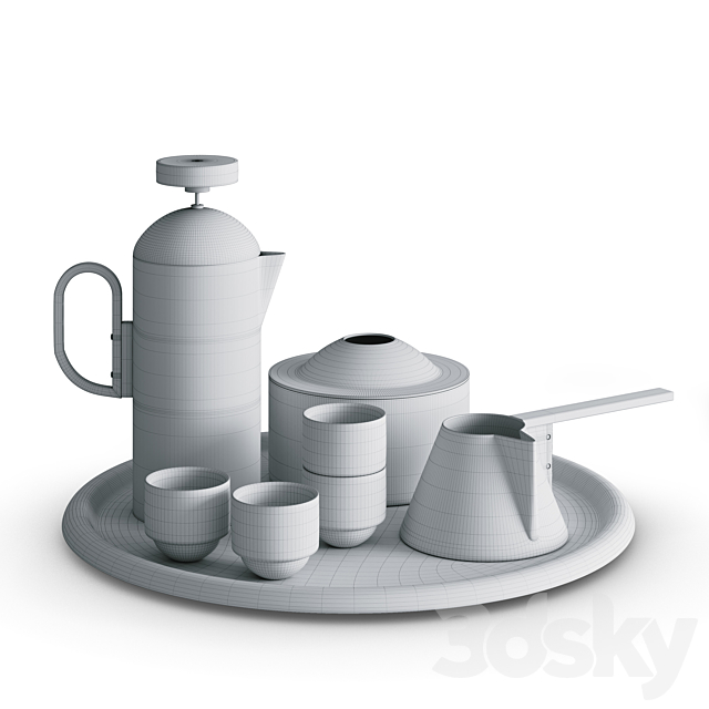 Brew family 3DS Max Model - thumbnail 2