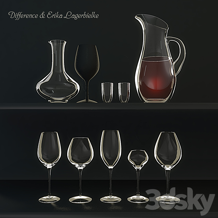 Collection Difference + Erika Lagerbielke 3DS Max - thumbnail 1