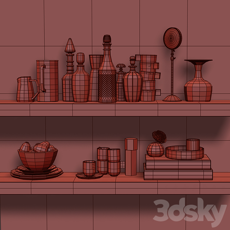 Decor_set_003 3DS Max - thumbnail 2