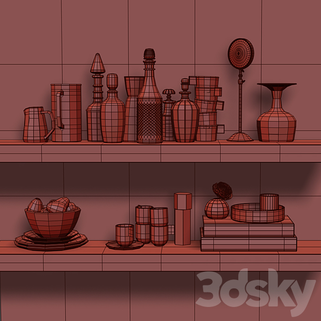 Decor_set_003 3DSMax File - thumbnail 2