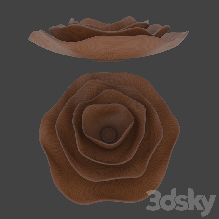 Decorative plates 3DS Max - thumbnail 2