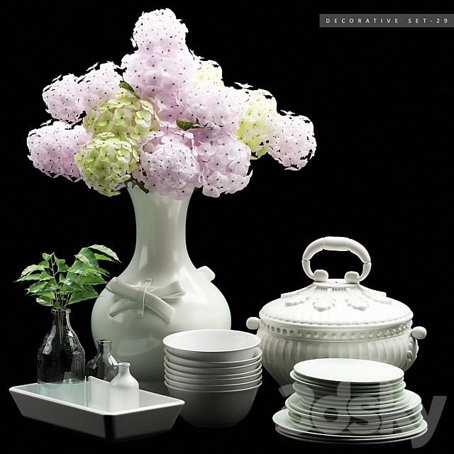 DECORATIVE SET 29 3DSMax File - thumbnail 1